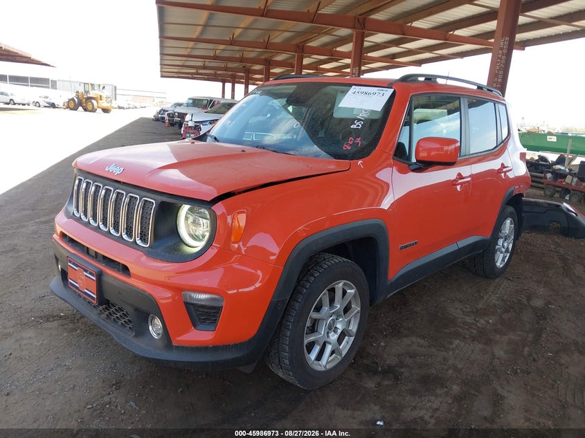 2021 Jeep Renegade, Удар ззаду, IAAI, VIN ZACNJDB16MPM27227 — фото 2