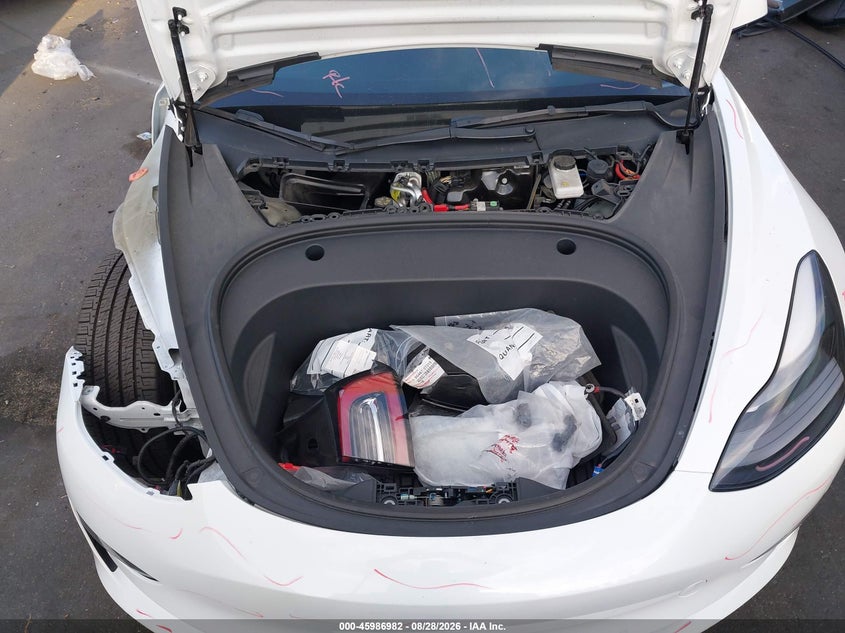 TESLA MODEL 3 2022 VIN 5YJ3E1EB2NF297375