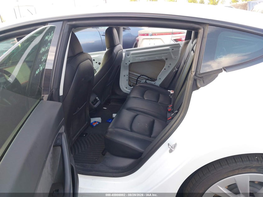 TESLA MODEL 3 2022 VIN 5YJ3E1EB2NF297375