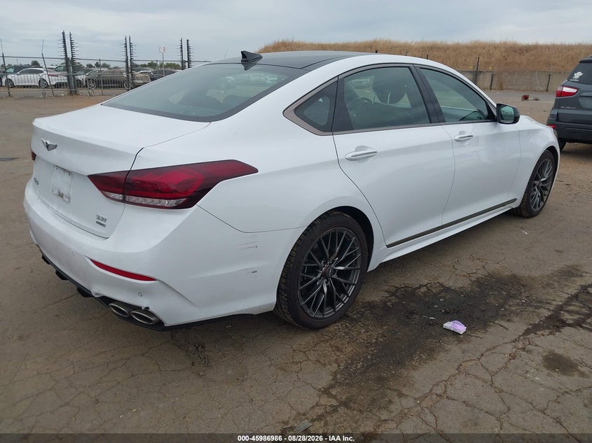Vin: kmhgn4jb3ju244657, lot: 46486259, genesis g80 3.3t sport 20184