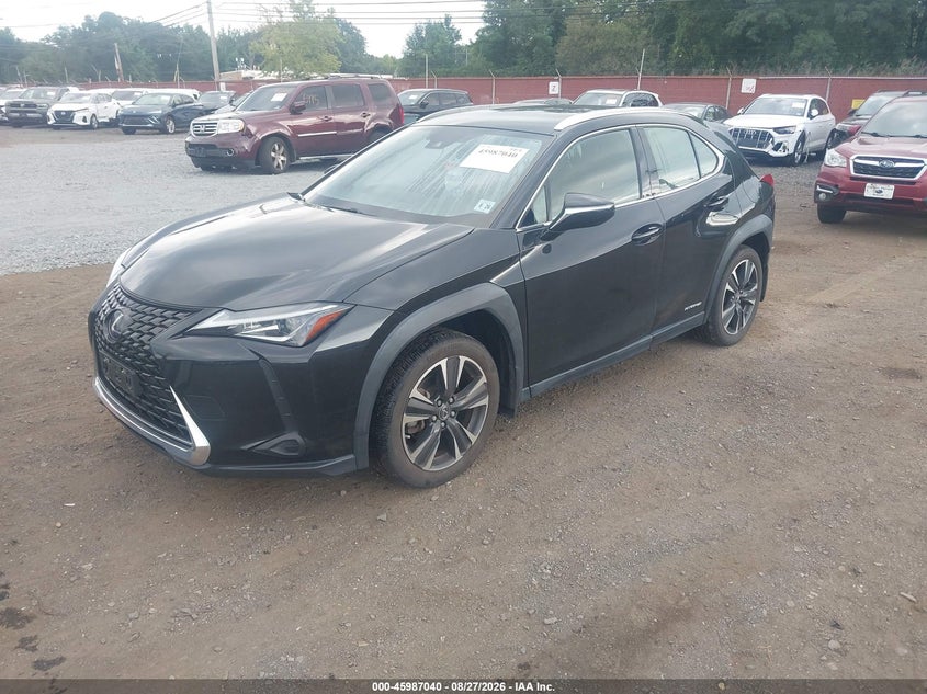 LEXUS UX 250H 2021 VIN JTHX9JBH8M2049937