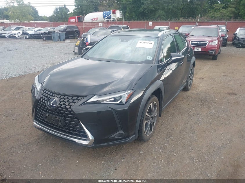 LEXUS UX 250H 2021 VIN JTHX9JBH8M2049937