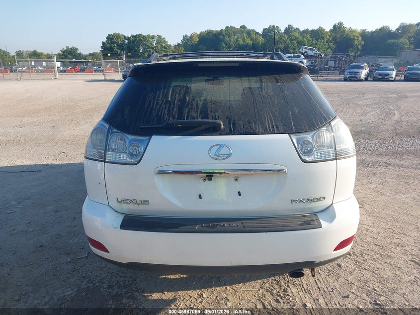 LEXUS RX 350 2008 VIN 2T2HK31UX8C081537