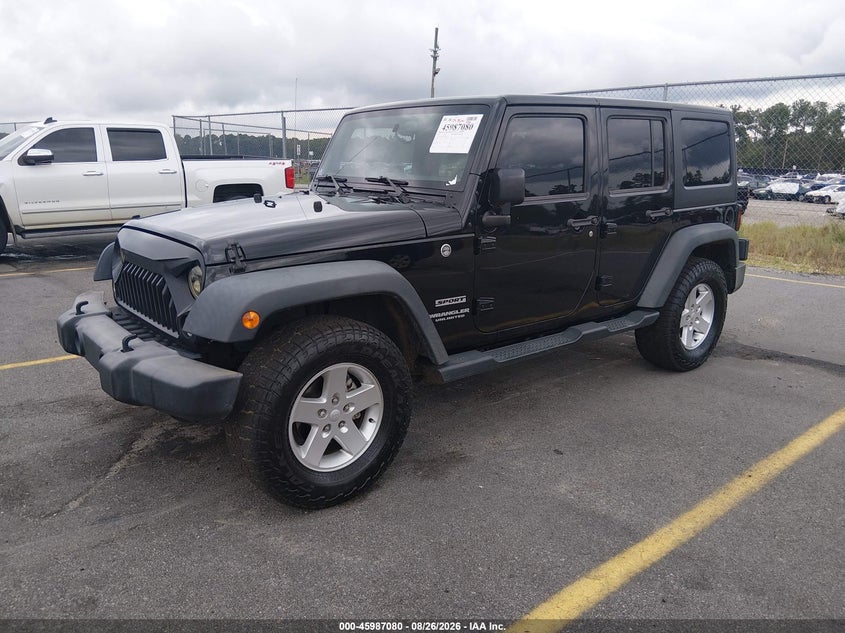 2016 JEEP WRANGLER UNLIMITED auction photo 2