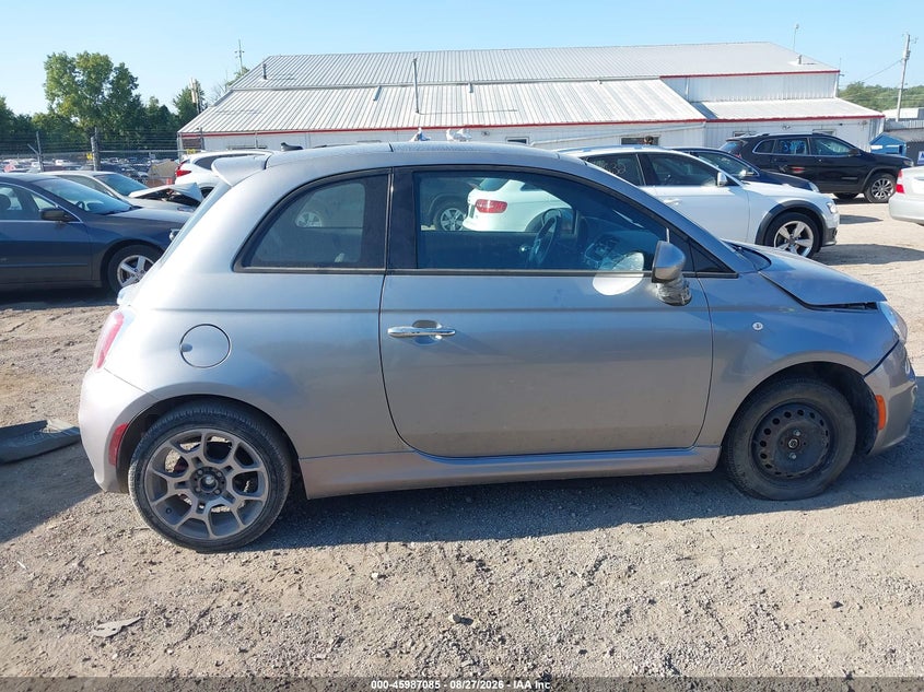 FIAT 500 2015 VIN 3C3CFFBR6FT721711