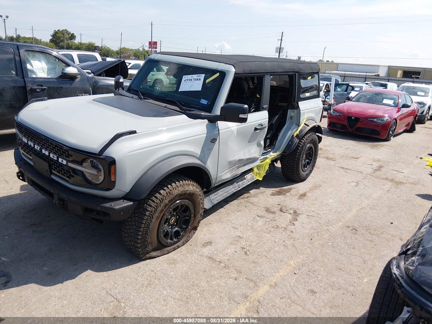 Vin: 1fmee2bp5rla36724, lot: 46486361, ford bronco wildtrak 20242
