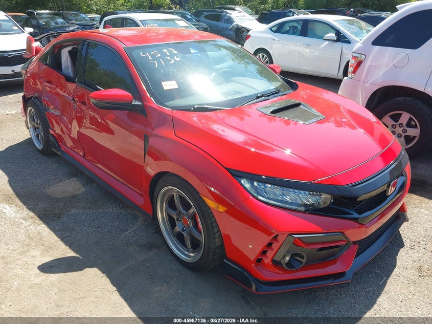 Vin: shhfk8g74lu200275, lot: 46486409, honda civic type r touring 2020 img_1