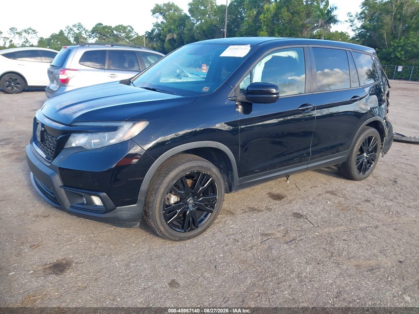 HONDA PASSPORT 2021 VIN 5FNYF8H27MB038581