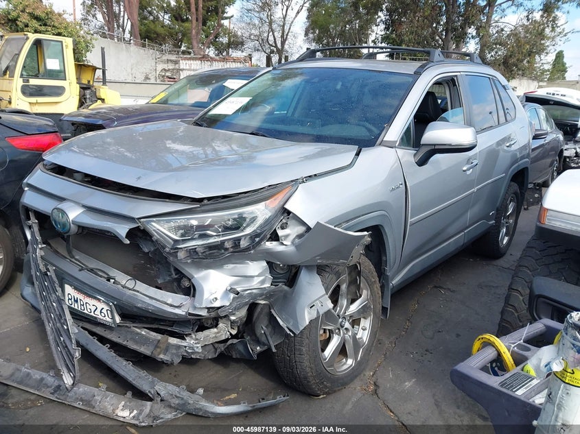 2019 Toyota RAV 4, Front End, IAAI, VIN 2T3DWRFV0KW026362 — photo 2