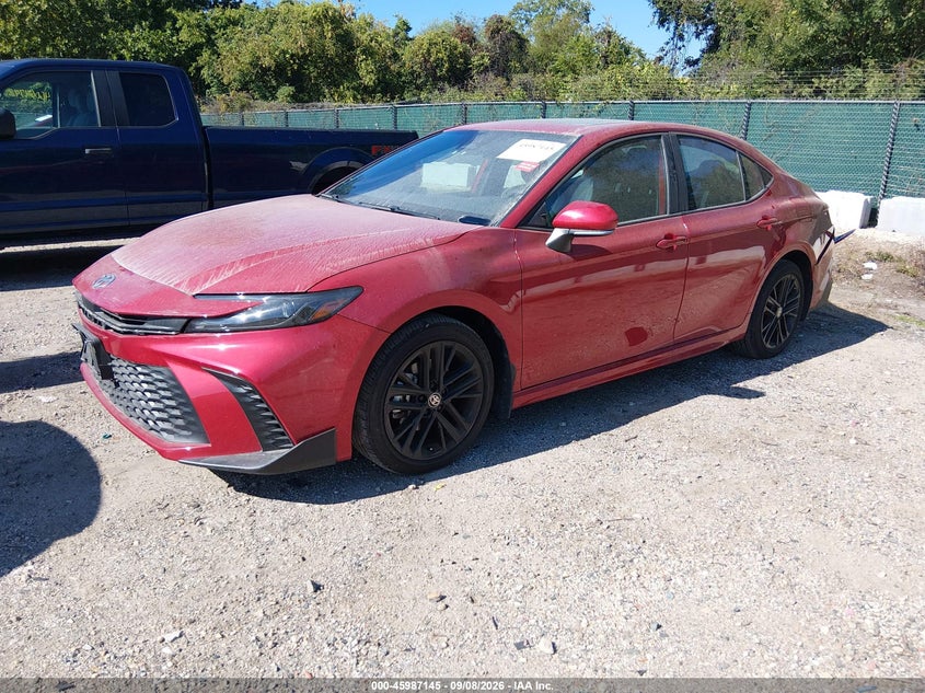 TOYOTA CAMRY 2025 VIN 4T1DAACK6SU010492