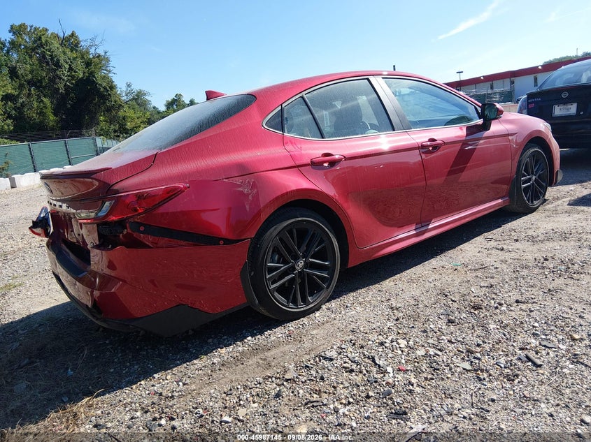 TOYOTA CAMRY 2025 VIN 4T1DAACK6SU010492