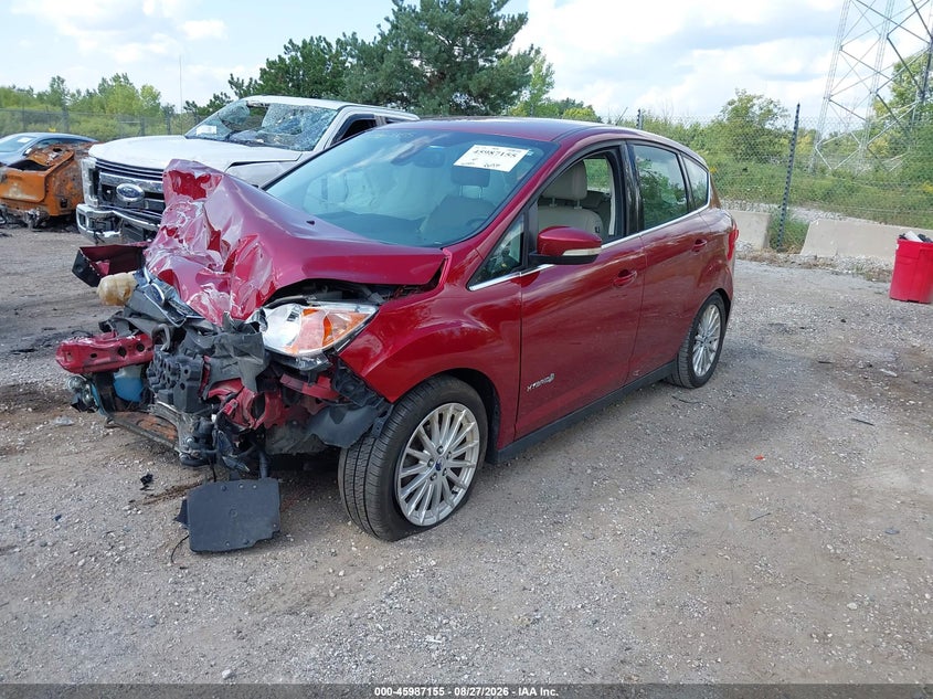 Vin: 1fadp5bu0fl116869, lot: 46486428, ford c-max hybrid sel 20152