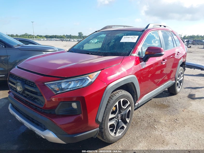 Vin: 2t3j1rfv3kc028478, lot: 46486449, toyota rav4 adventure 20192