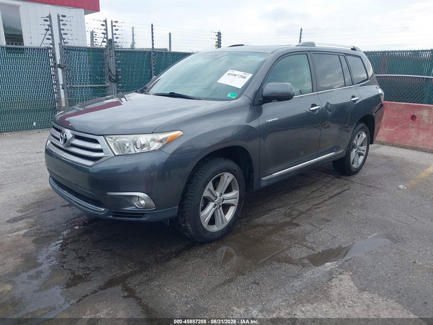Vin: 5tddk3eh3cs109856, lot: 46486481, toyota highlander limited v6 20122