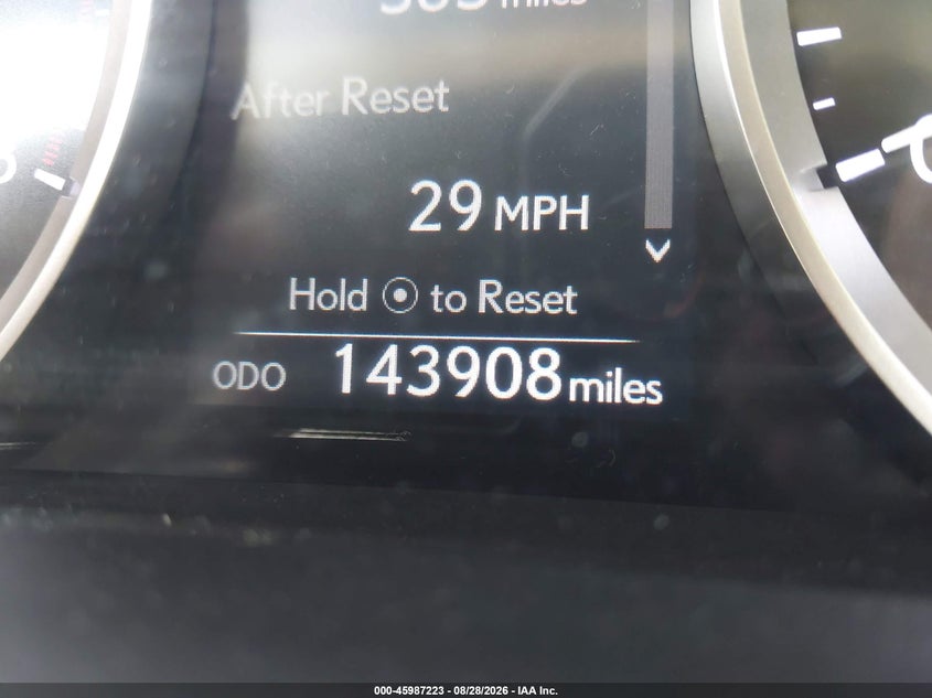 LEXUS IS 250 2014 VIN JTHCF1D26E5013812