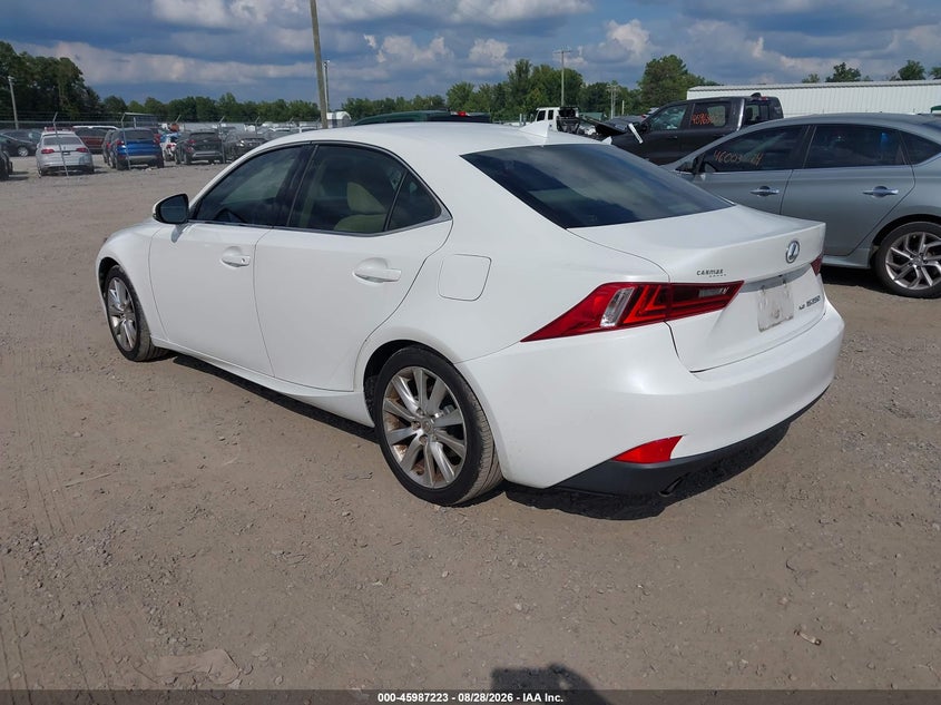 LEXUS IS 250 2014 VIN JTHCF1D26E5013812