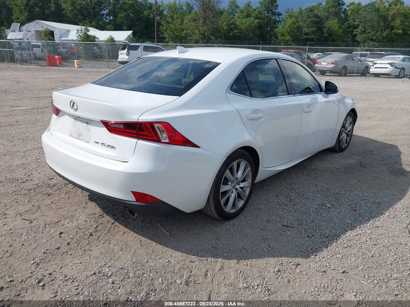 LEXUS IS 250 2014 VIN JTHCF1D26E5013812