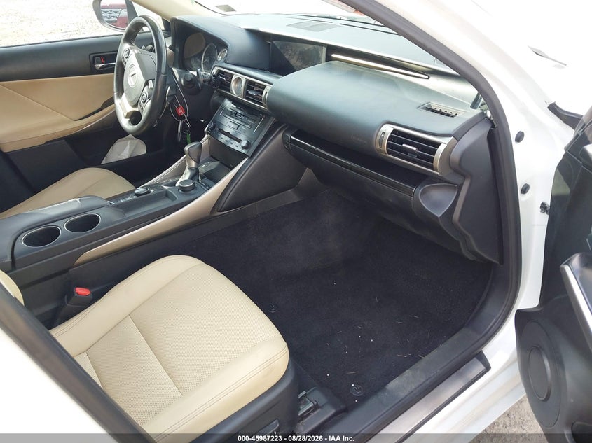 LEXUS IS 250 2014 VIN JTHCF1D26E5013812