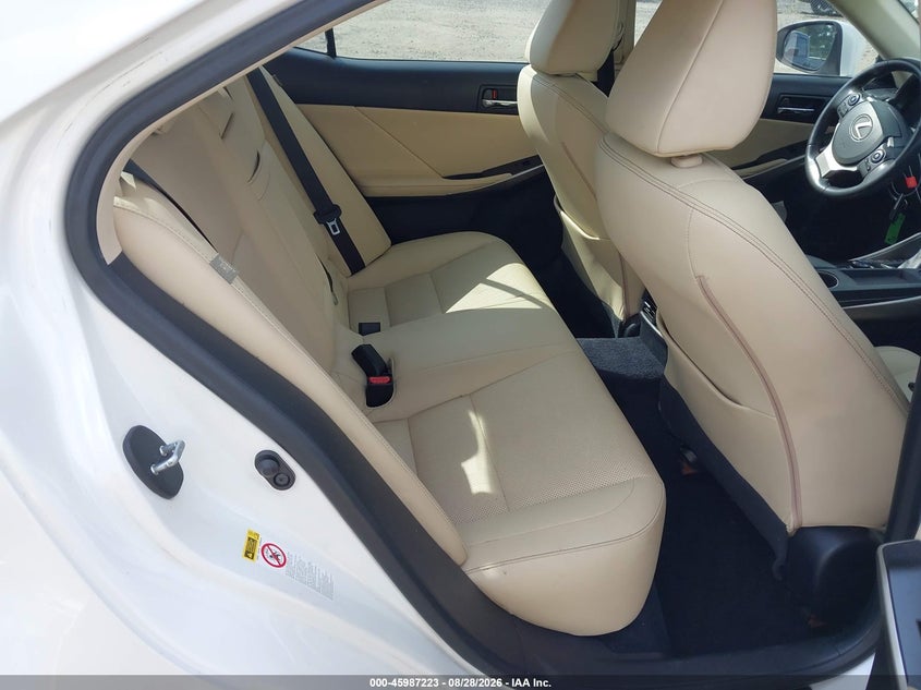 LEXUS IS 250 2014 VIN JTHCF1D26E5013812