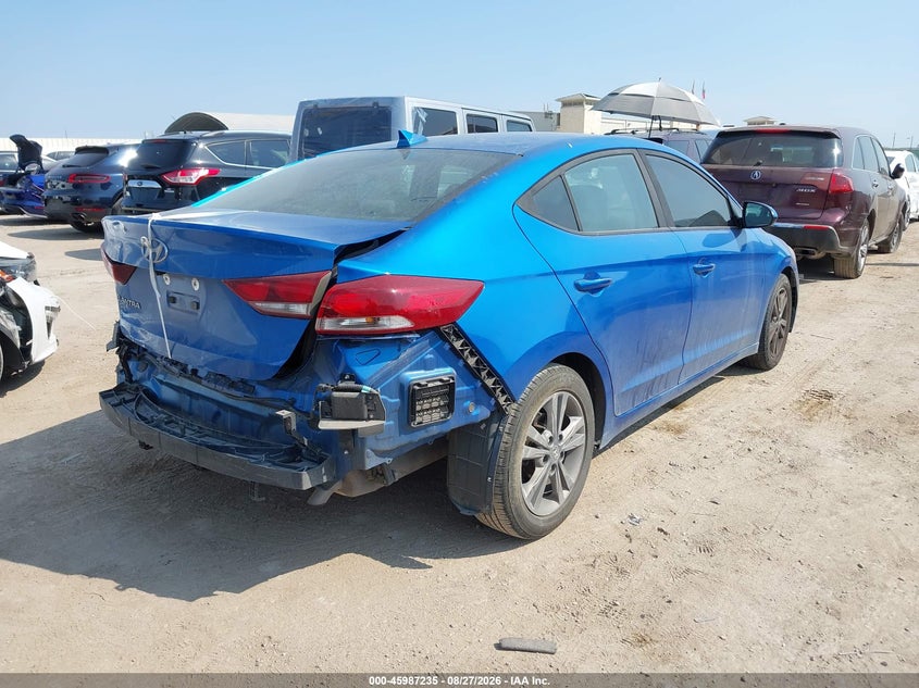 Vin: kmhd84lf1ju574551, lot: 46486507, hyundai elantra sel 20184