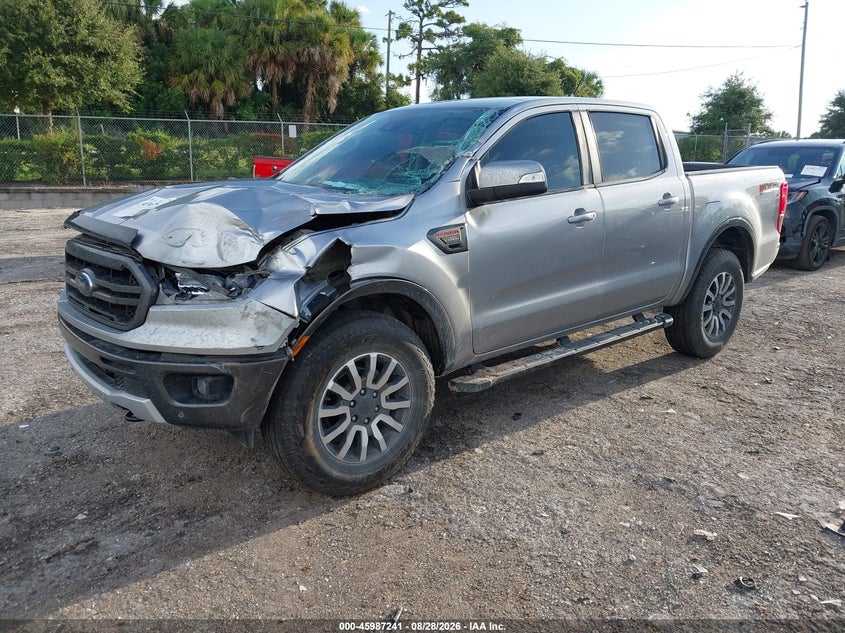 2021 Ford Ranger, Front End, IAAI, VIN 1FTER4EH1MLD01026 — photo 2