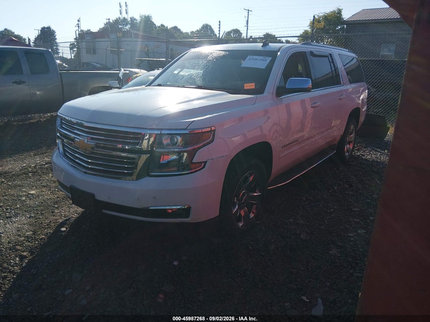 Vin: 1gnskkkc9fr258244, lot: 46486541, chevrolet suburban ltz 20152