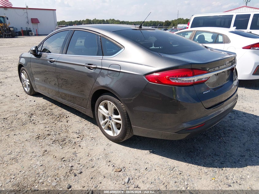Vin: 3fa6p0uu2jr282037, lot: 46486552, ford fusion hybrid s 20183