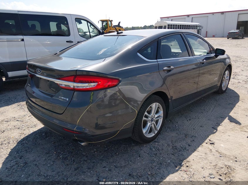 Vin: 3fa6p0uu2jr282037, lot: 46486552, ford fusion hybrid s 20184