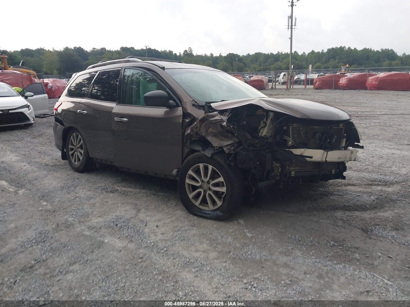Vin: 5n1ar2mn6fc701740, lot: 46486569, nissan pathfinder s 20151
