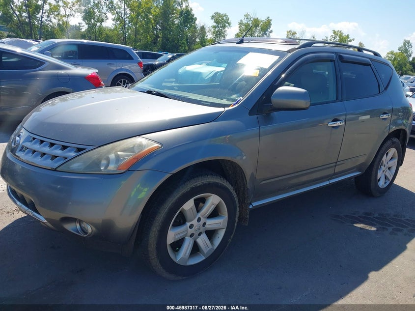 NISSAN MURANO 2006 VIN JN8AZ08W26W537725