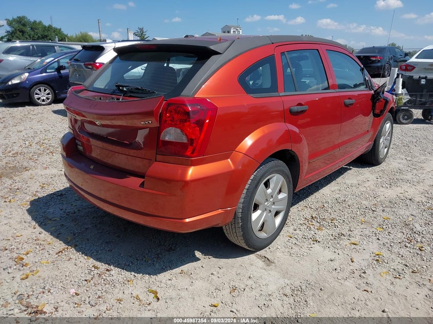 DODGE CALIBER 2007 VIN 1B3HB48B47D147629