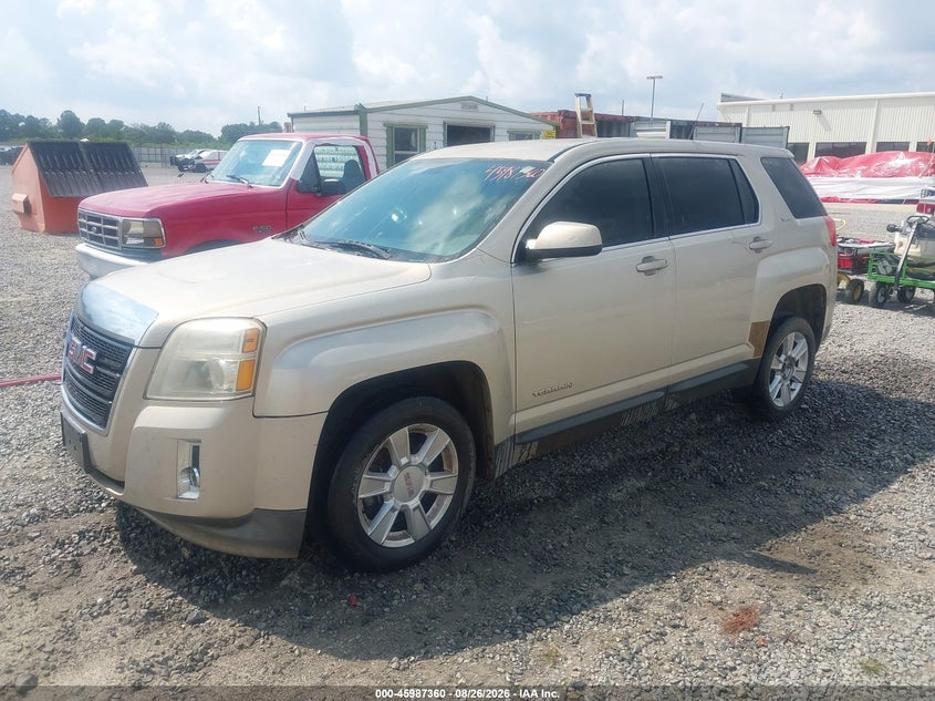 2011 GMC Terrain, Звичайний знос, IAAI, VIN 2CTALMEC3B6477252 — фото 2