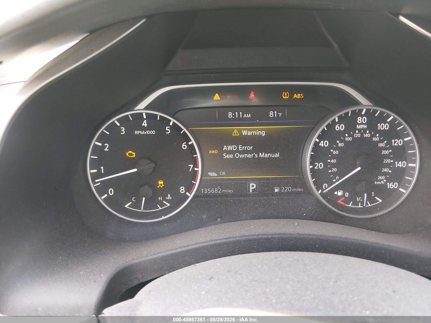 2017 NISSAN MURANO auction photo 7