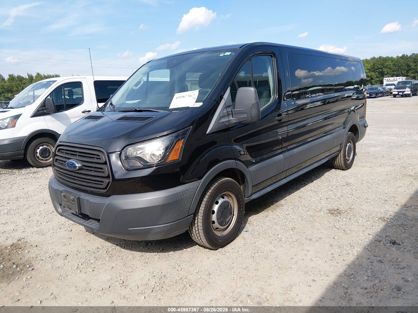 Vin: 1fbzx2zm7jkb31280, lot: 46486640, ford transit-350 xl 20182