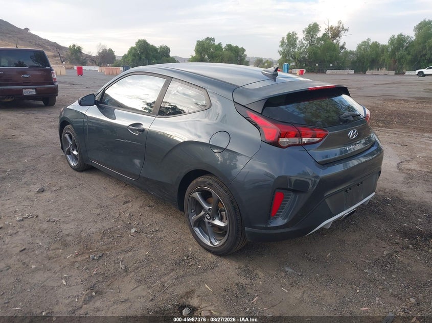 2019 HYUNDAI VELOSTER — zdjęcie 3