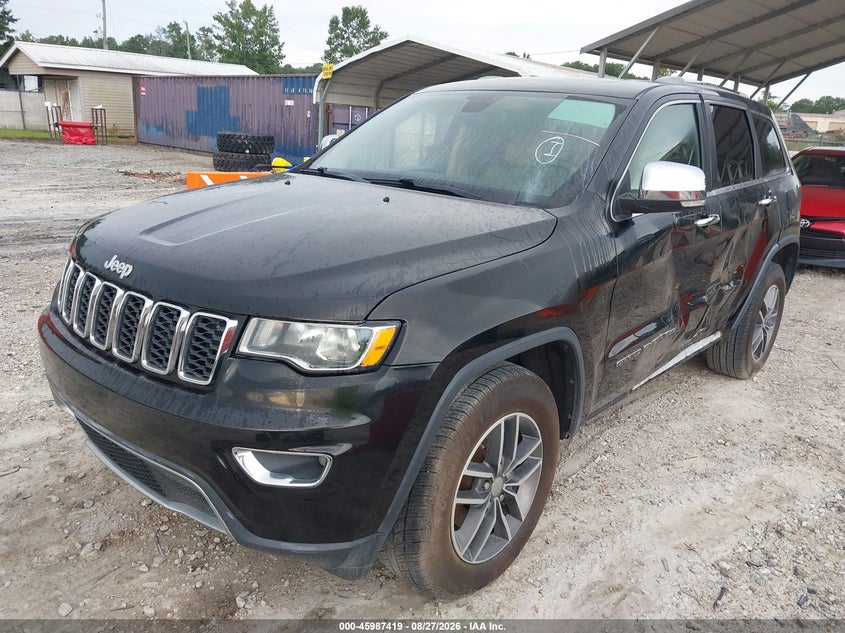 2018 Jeep Grand Cherokee Limited 4X2, Левый бок, IAAI, VIN 1C4RJEBG2JC392443 — фото 2