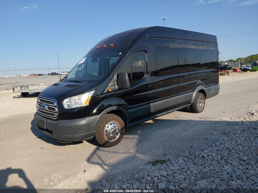 2018 Ford Transit, Левый бок, IAAI, VIN 1FBVU4XG7JKA96465 — фото 2