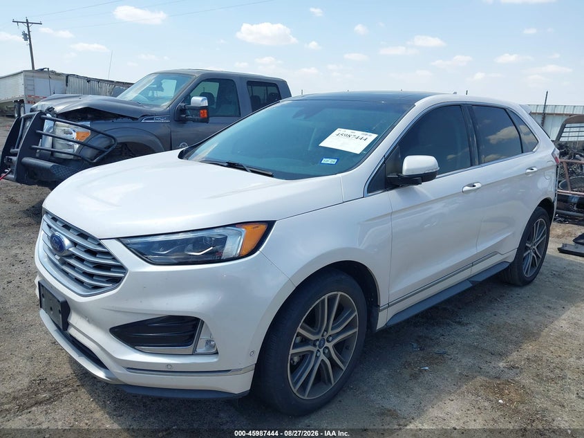 2019 Ford Edge, Удар сзади, IAAI, VIN 2FMPK3K9XKBC62319 — фото 2