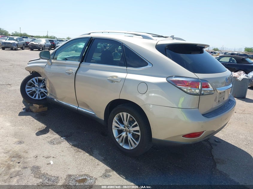 2013 LEXUS RX 350 auction photo 3