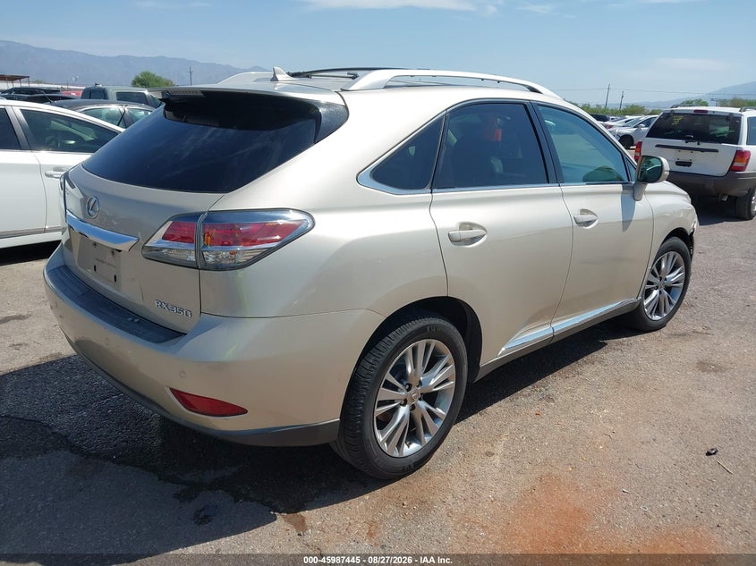 2013 LEXUS RX 350 auction photo 4