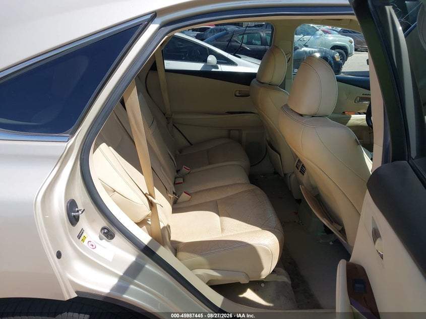 2013 LEXUS RX 350 auction photo 8