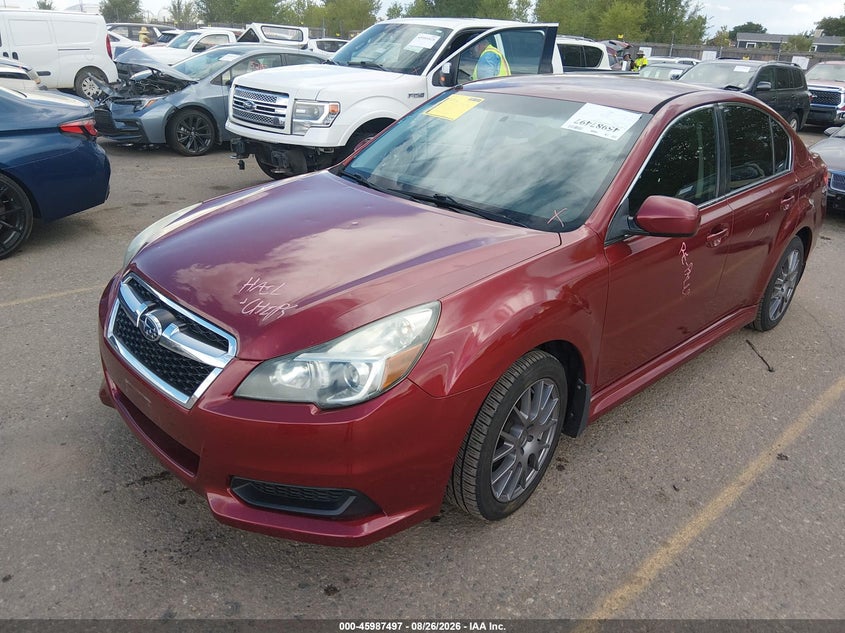 2013 Subaru Legacy, Град, IAAI, VIN 4S3BMCC64D3010954 — фото 2