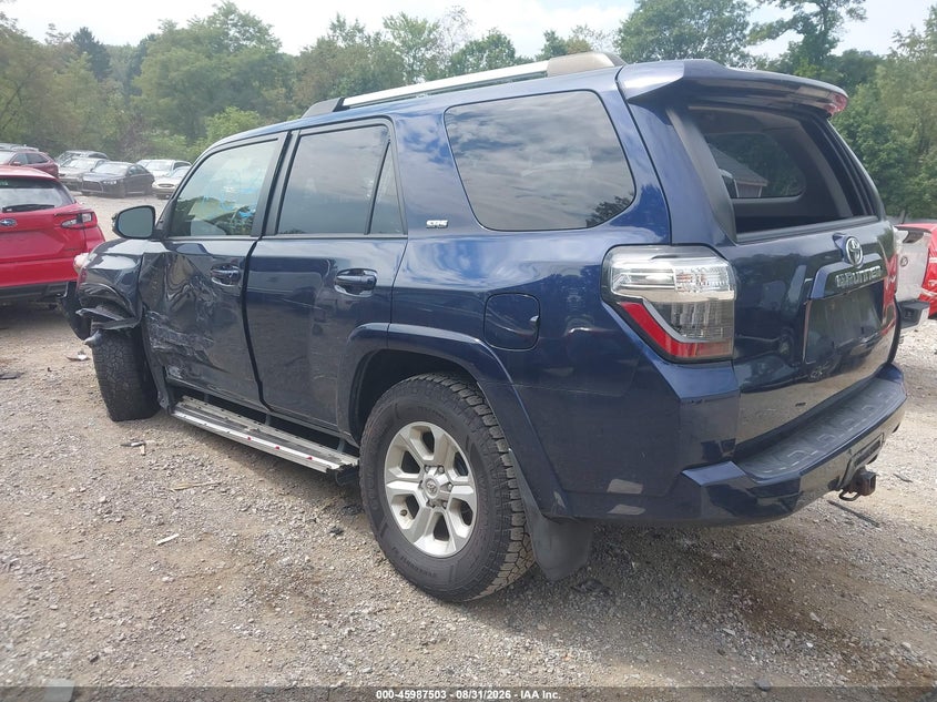 TOYOTA 4RUNNER 2019 VIN JTEBU5JRXK5717871