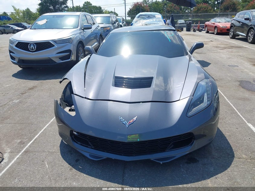 CHEVROLET CORVETTE STINGRAY 2014 VIN 1G1YK2D75E5103191