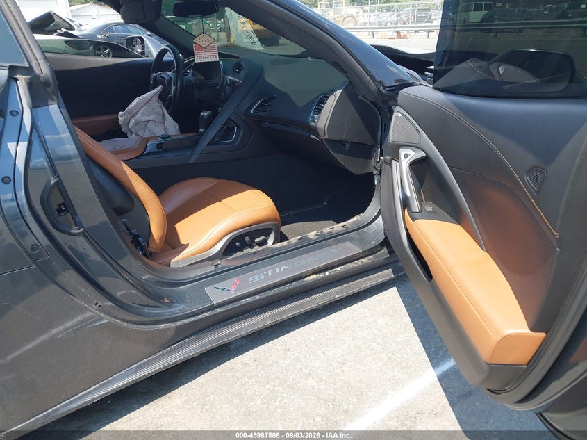 CHEVROLET CORVETTE STINGRAY 2014 VIN 1G1YK2D75E5103191