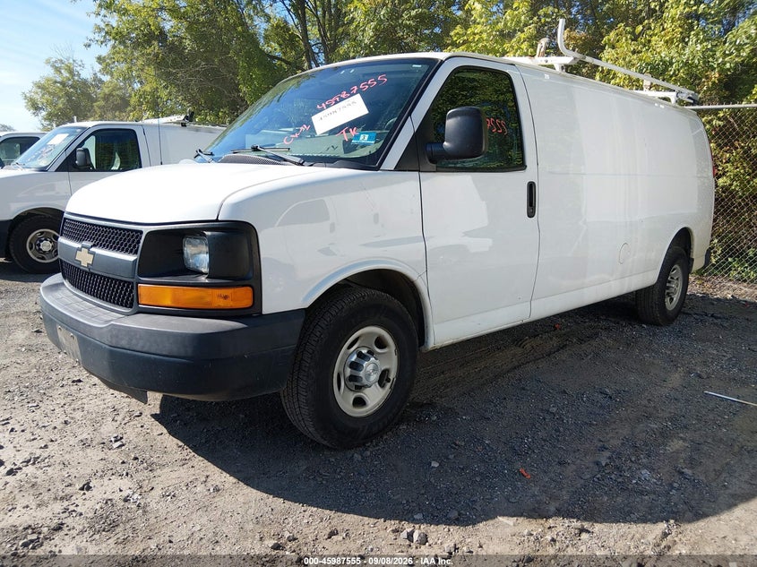 Vin: 1gcwgbff8g1231696, lot: 46486828, chevrolet express 2500 work van 20162