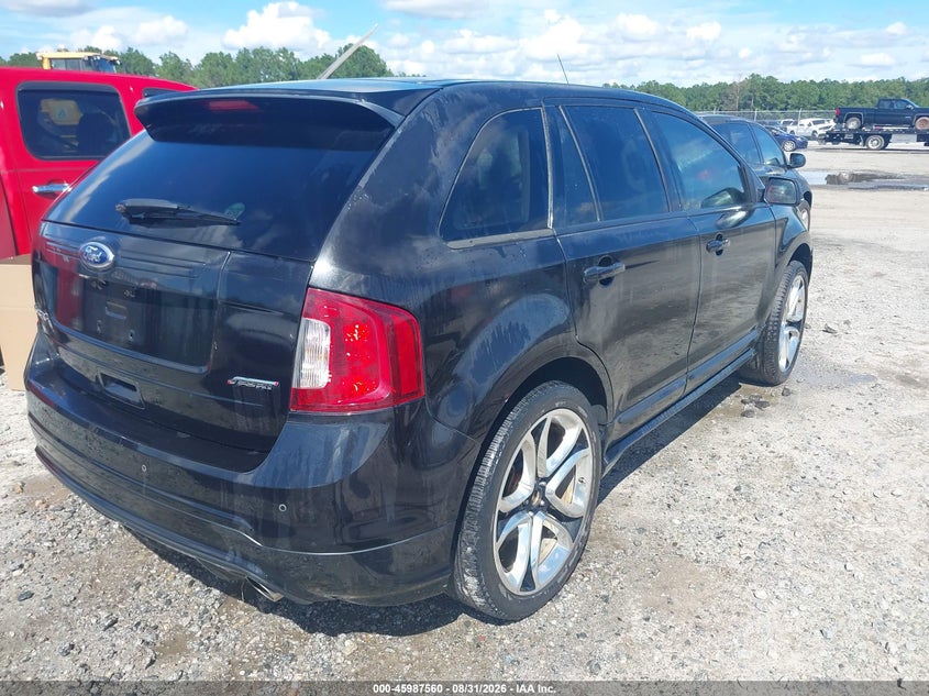 Vin: 2fmdk3ak6dba06088, lot: 46486832, ford edge sport 20134