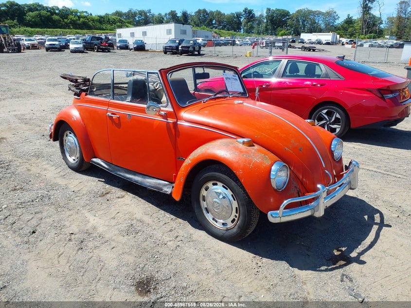 1967 VOLKSWAGEN BEETLE CONVERTIBLE auction photo 1