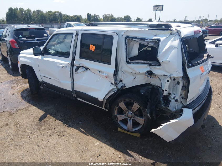 Vin: 1c4njpbaxgd790640, lot: 46486840, jeep patriot sport se 20163