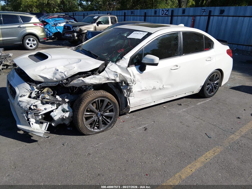 2015 Subaru WRX, Front End, IAAI, VIN JF1VA1J61F8807235 — photo 2